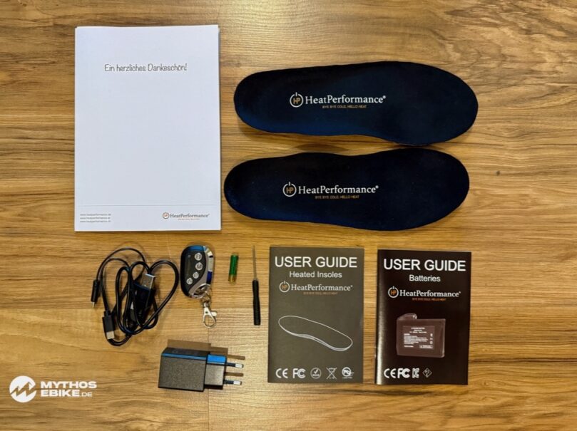 Heat Performance beheizte Sohlen, Heizsohlen im Test